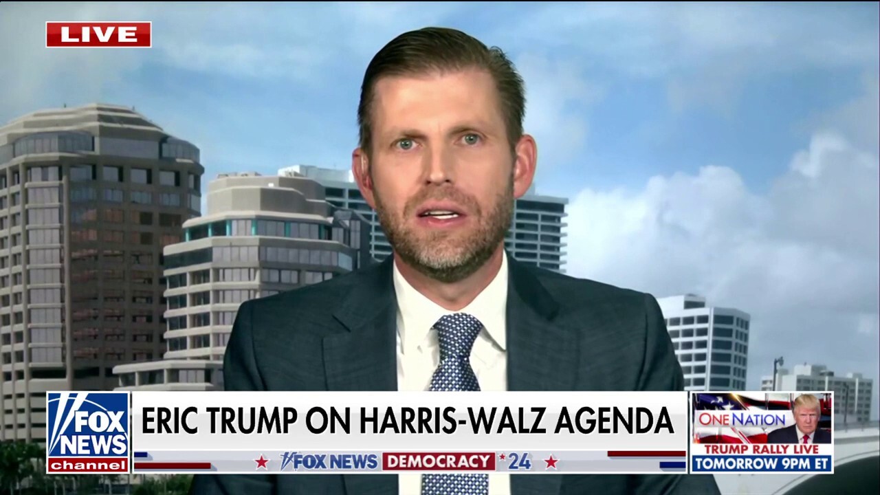 Walz has to ‘restore his reputation to the male voter’: Eric Trump