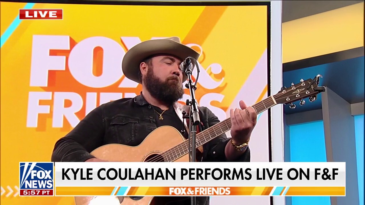 Singer-songwriter Kyle Coulahan performs his new single 'Still Proud To Be An American' live on 'Fox & Friends.'