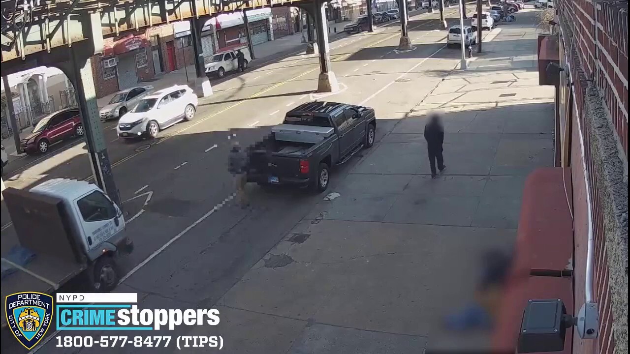 NYPD looking for man who allegedly stole flatbed truck, struck pedestrian in hit-and-run