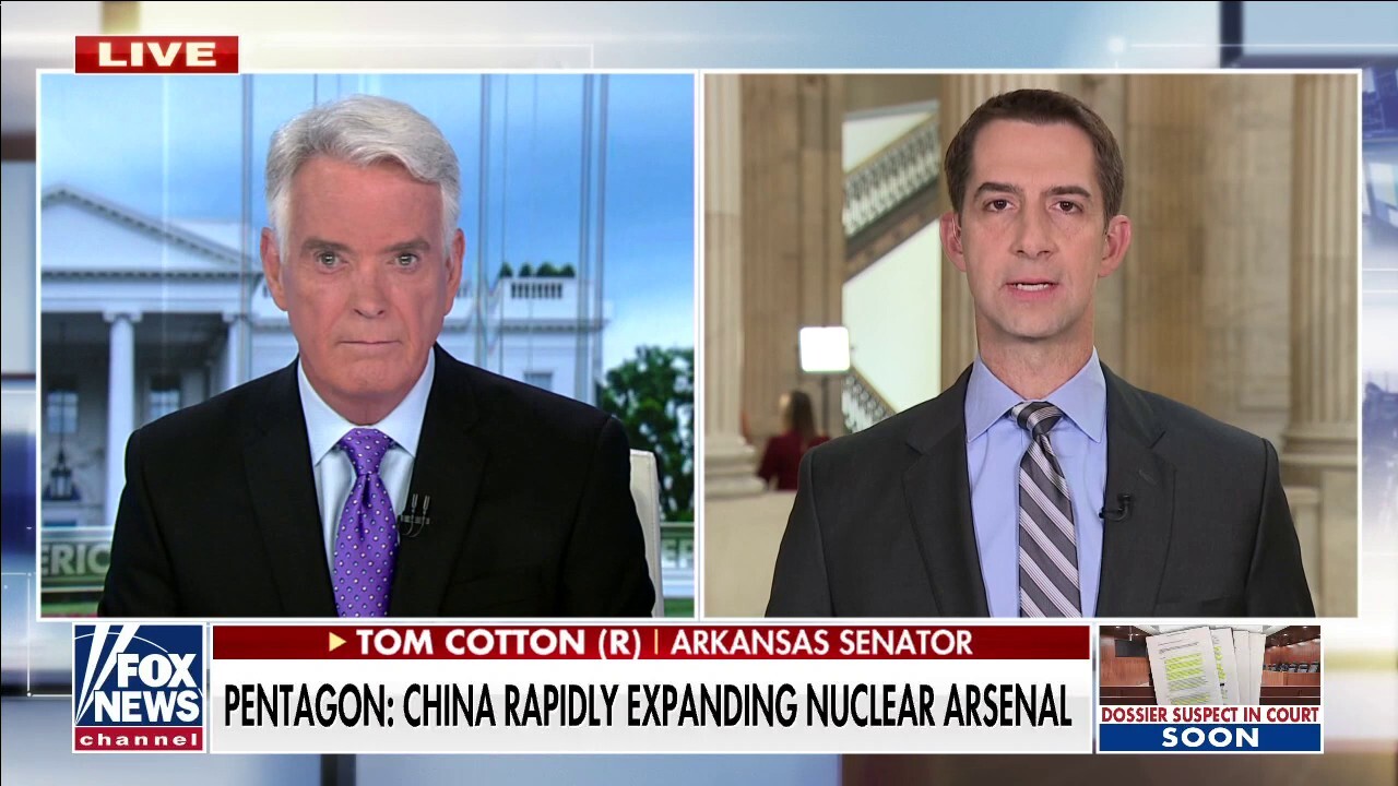 Sen. Cotton: ‘It’s imperative’ Biden modernizes US nuclear forces while China grows nuclear arsenal