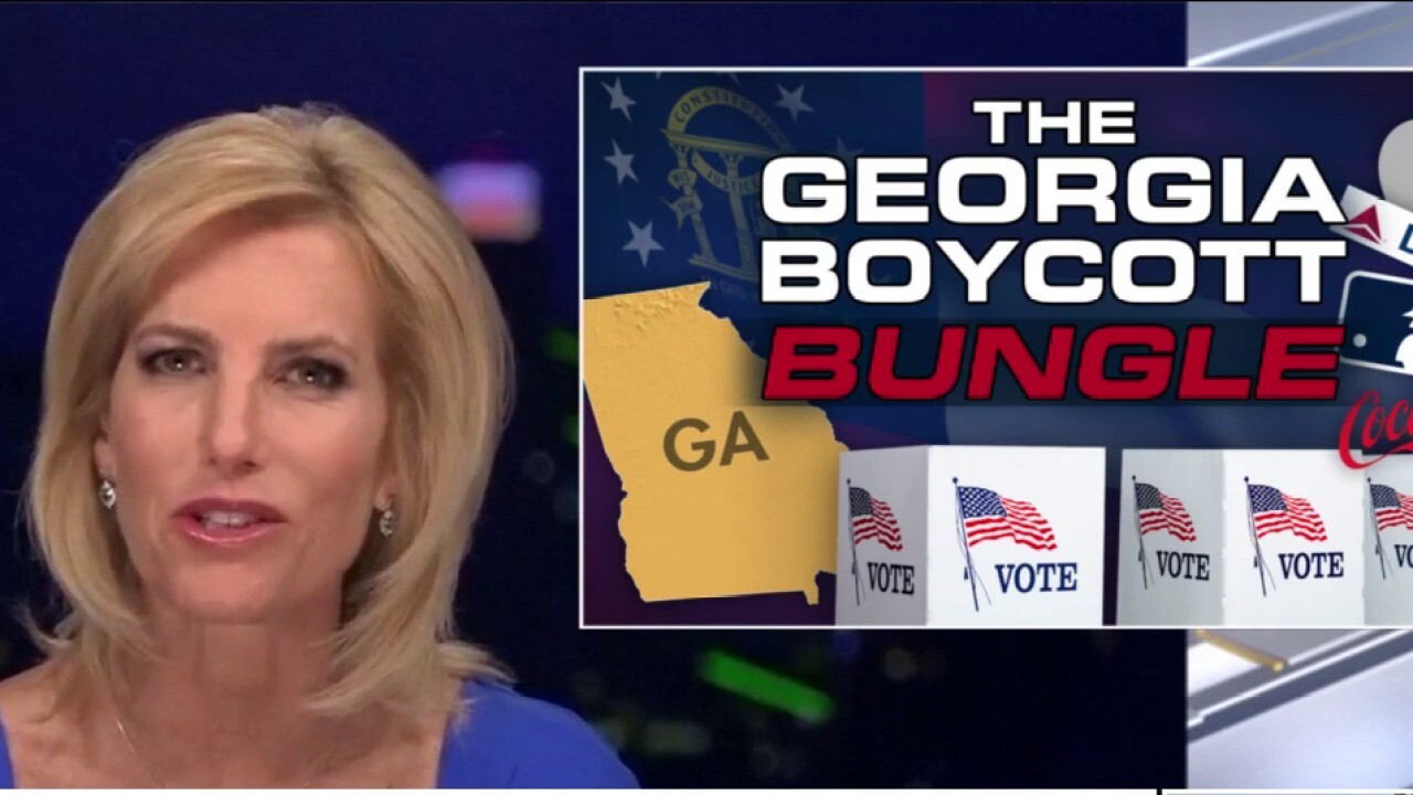 Laura Ingraham: Biden, Abrams on Ga boycotts – here's what happens when reality bites social justice warriors