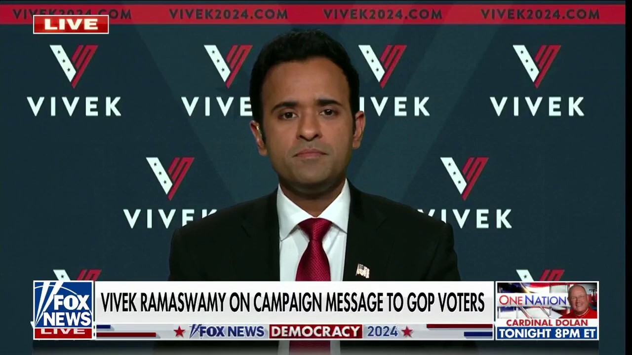 GOP presidential candidate Vivek Ramaswamy follows Trump policies…without Trump