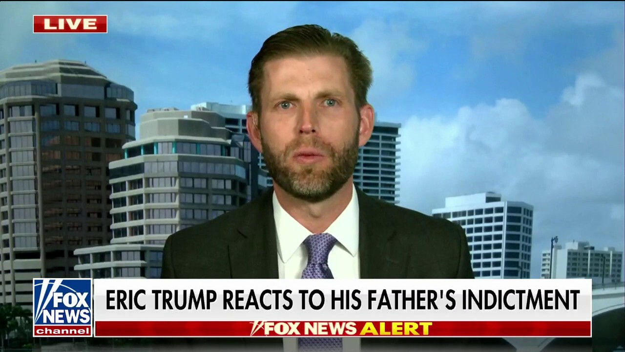 Trump indictment has ‘made a mockery’ of the US legal system: Eric Trump