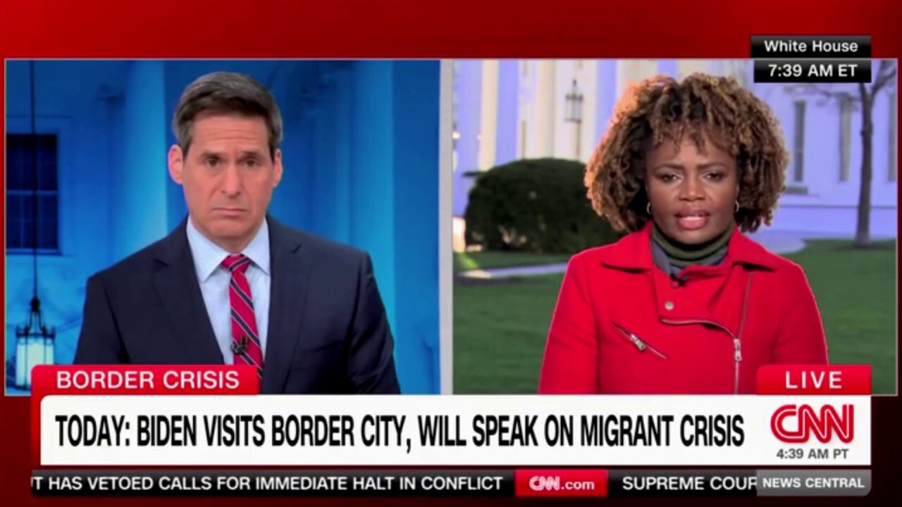 Karine Jean Pierre tells CNN Biden admin has 'done the work' to deal with illegal immigration 