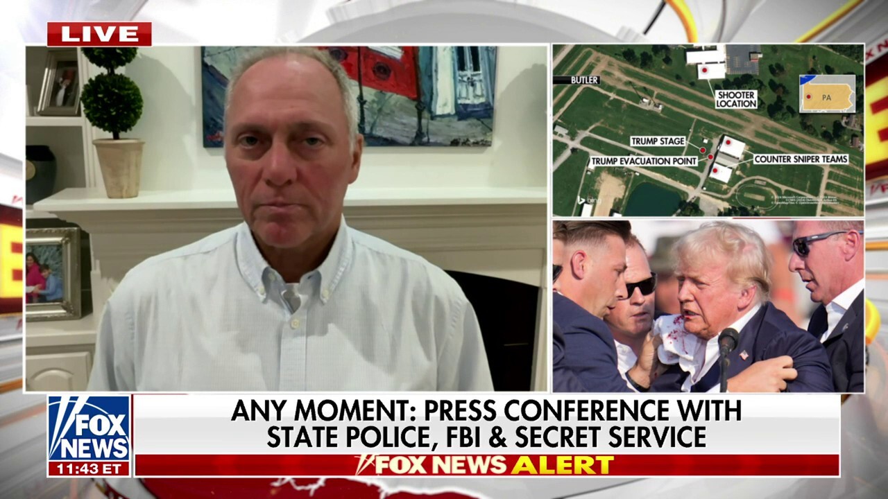 Steve Scalise addresses Trump shooting: 'Thank God he is still alive and okay'