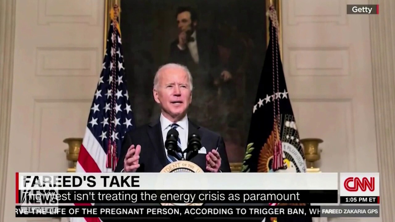 CNN's Fareed Zakaria: Biden admin is making it harder to invest in natural gas, to Putin's advantage  