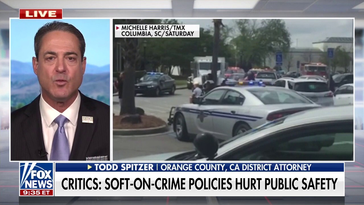 California DA sounds alarm on 'woke' DAs nationwide amid crime surge: 'This is happening all over the country'