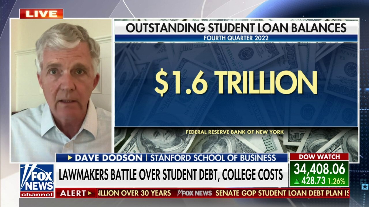 Biden's student loan plan is a 'sloppy response' Stanford lecturer Dave Dodson Fox News Video