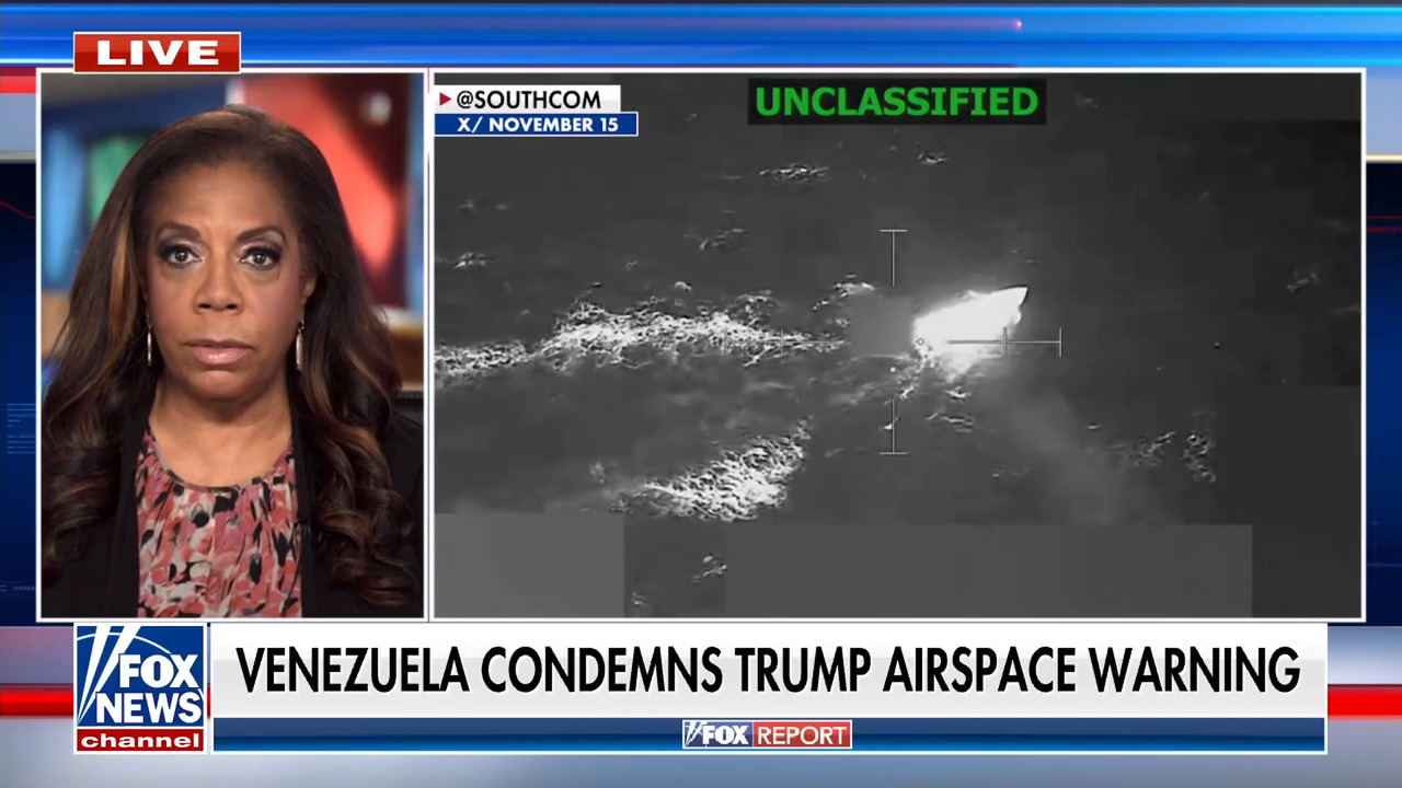 Fox News contributor Kiron Skinner reacts to President Trump's dramatic warning to airlines and pilots to consider Venezuelan airspace closed.