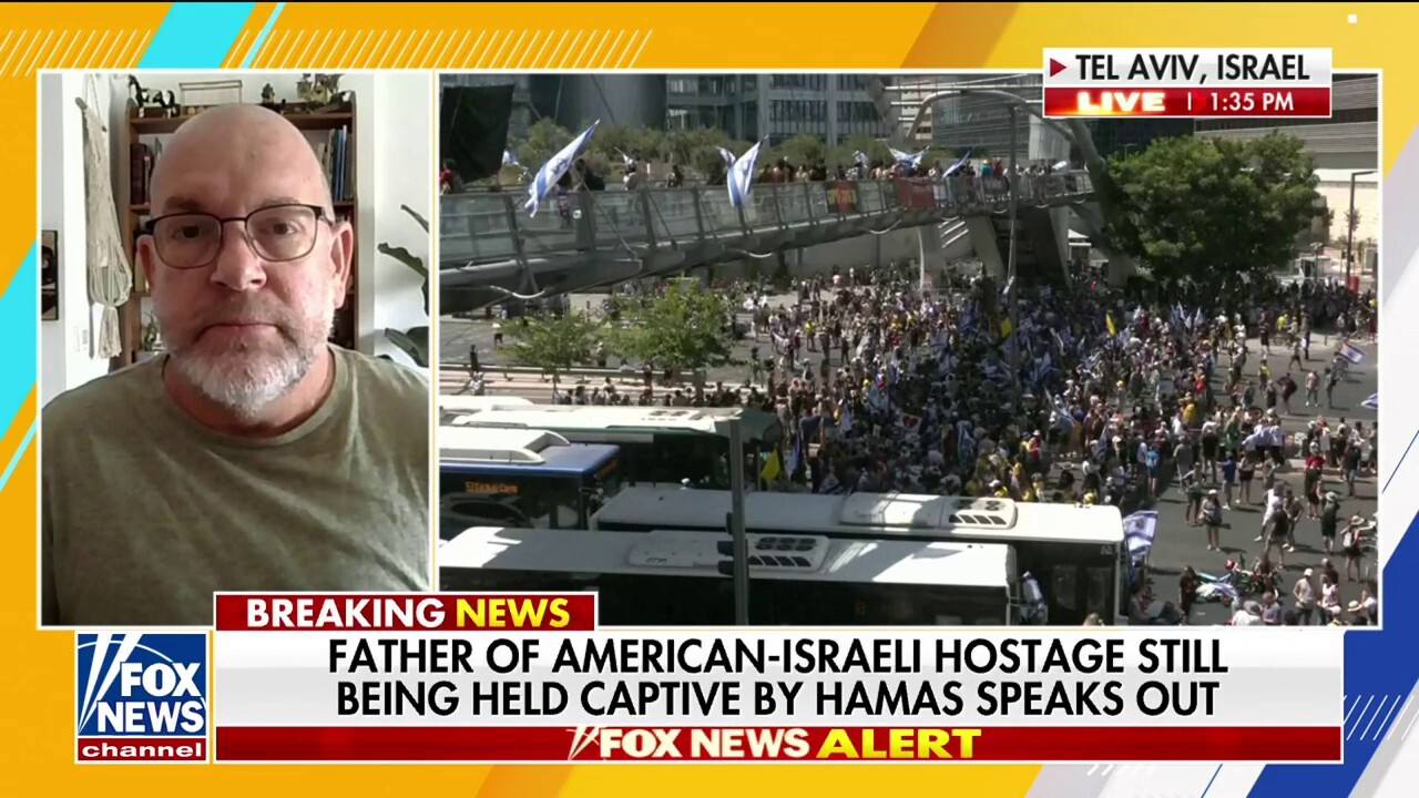 Father of American-Israeli hostage issues plea for safe return of Hamas' captives