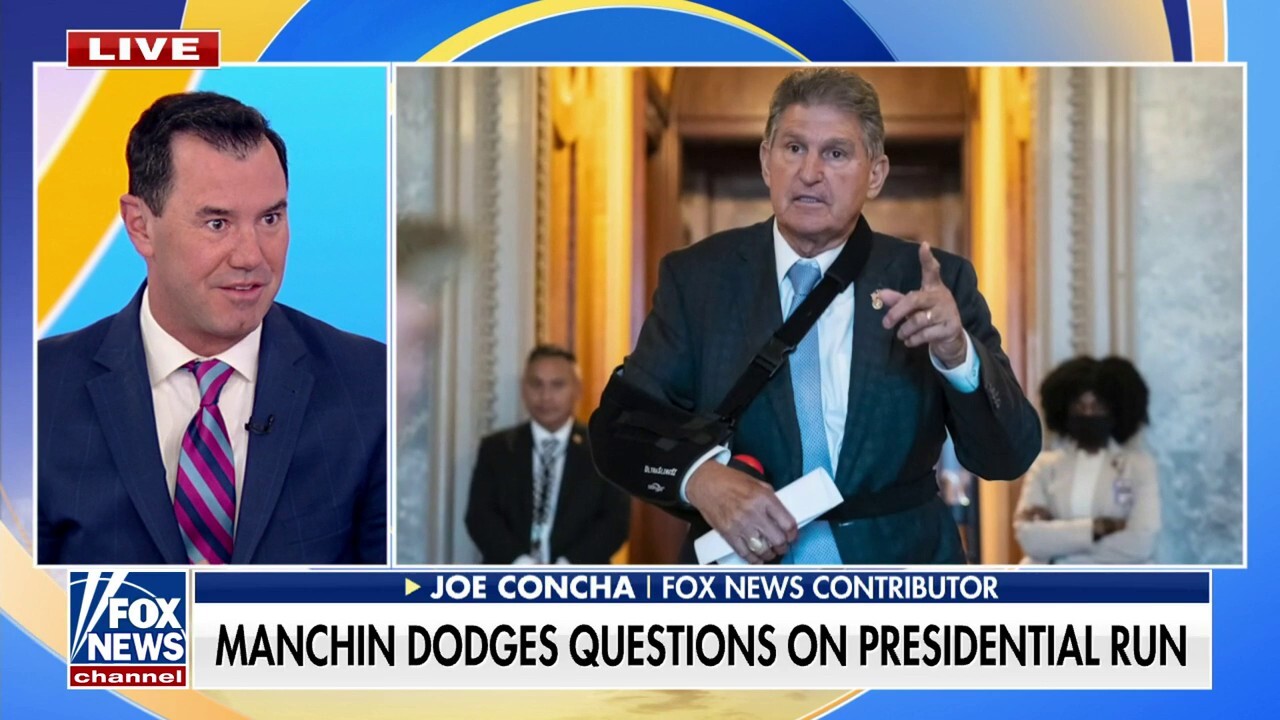 Joe Manchin has 'left the door open' for a presidential run for years: Joe Concha