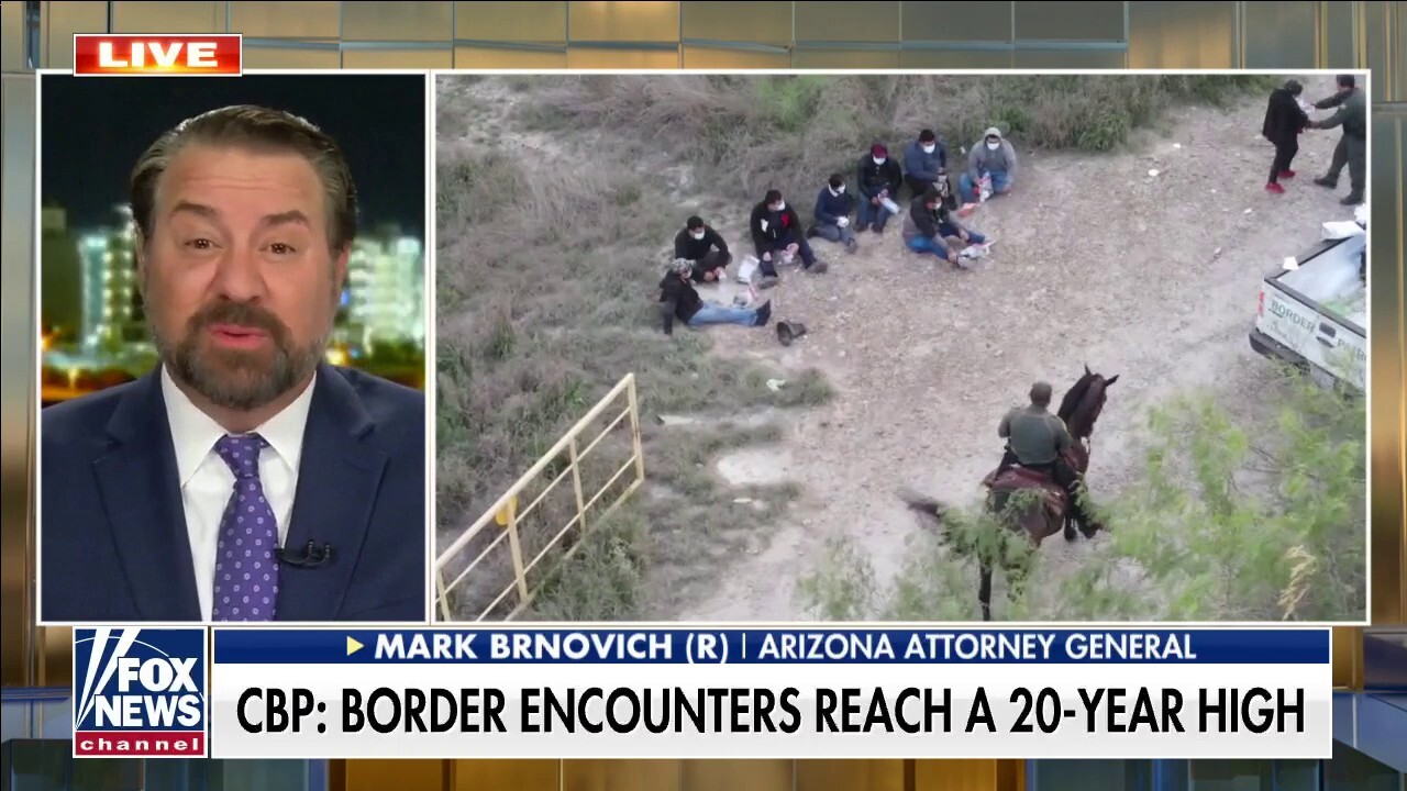CBP: Border encounters reach a 20-year high 