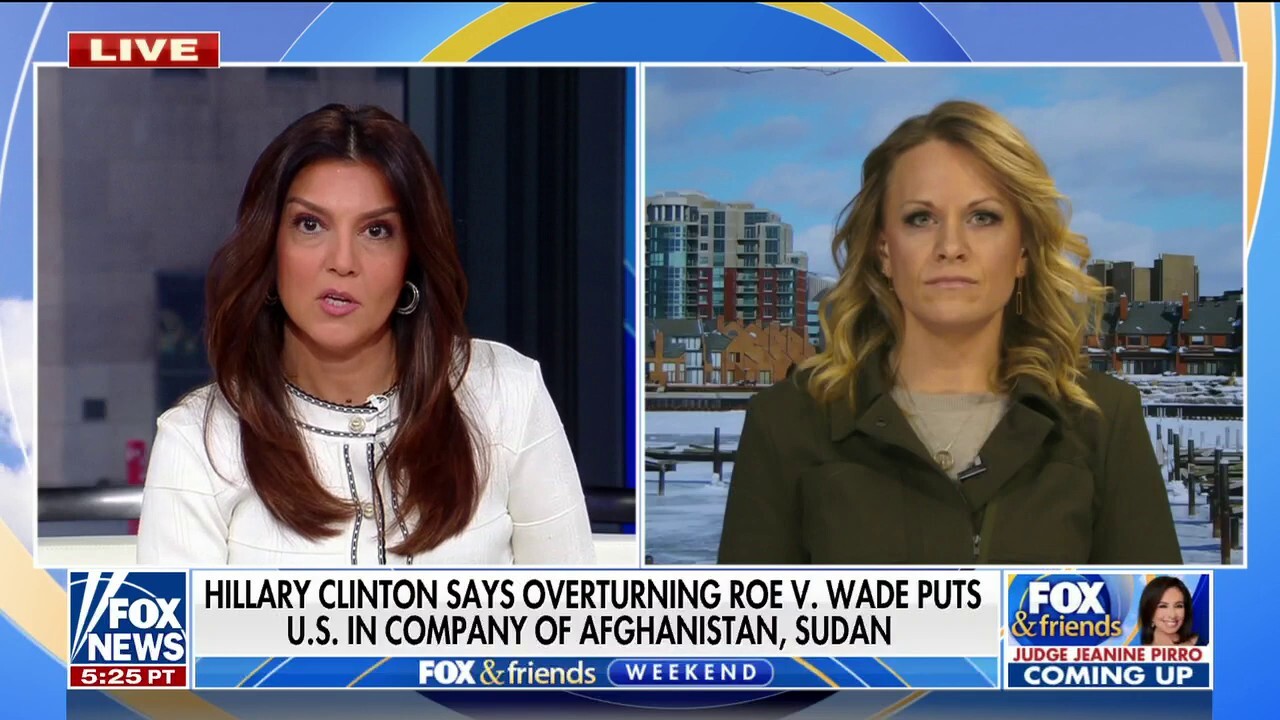 Hillary Clinton slammed for comparing overturning of Roe v. Wade to Afghanistan, Sudan
