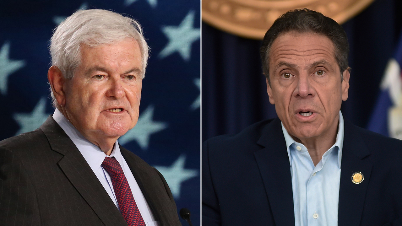 Newt slams Gov. Cuomo's response tearing down statues: 'What he said is a disgrace' 