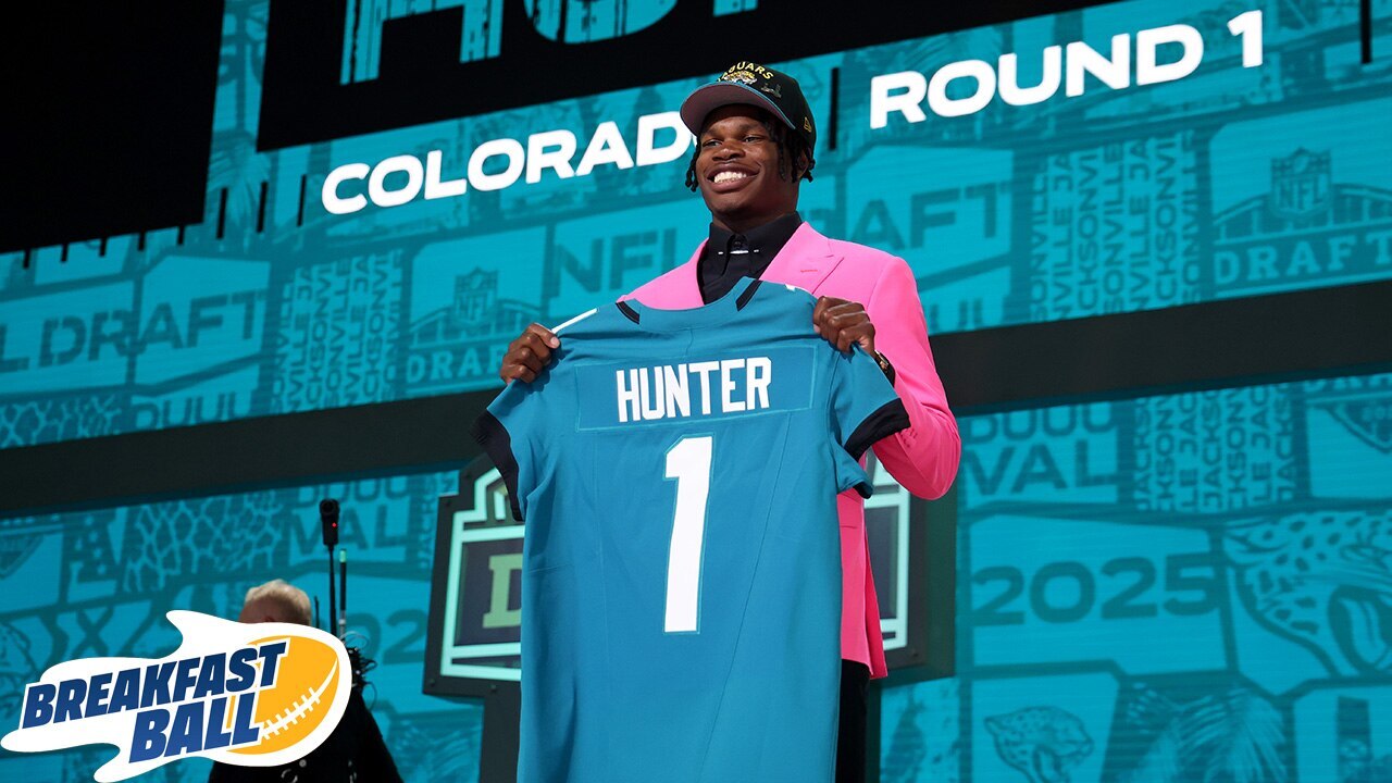 Did the Jacksonville Jaguars overreach connected  Travis Hunter? | Breakfast Ball