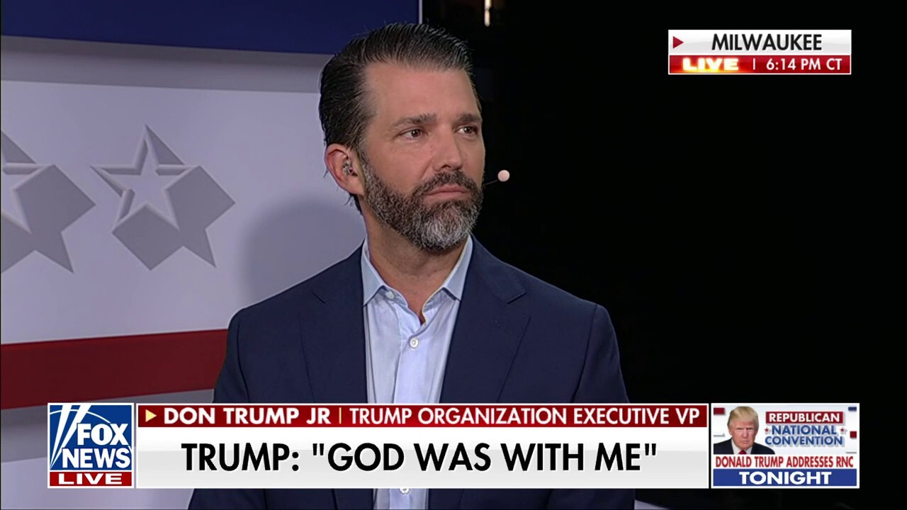 Donald Trump, Jr. on father escaping assassination attempt: That was God trying to save our country