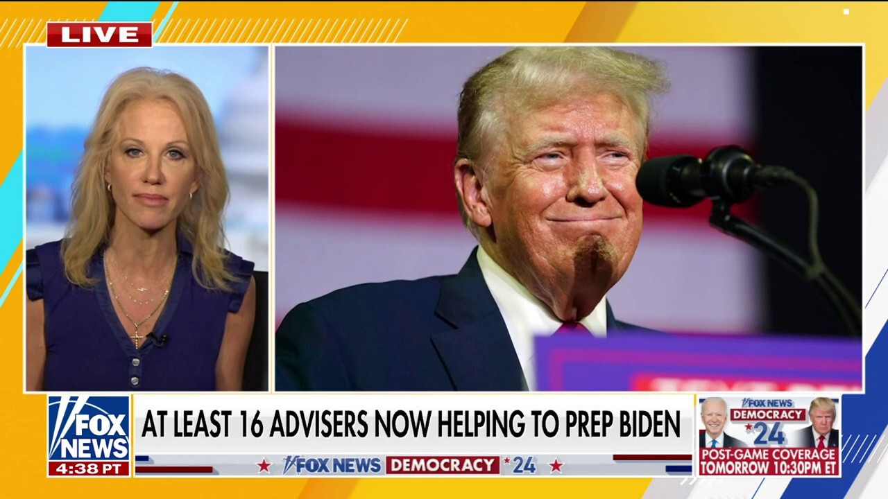 Kellyanne Conway encourages Trump to 'let Biden speak' at debate: 'He's missing a couple marbles'