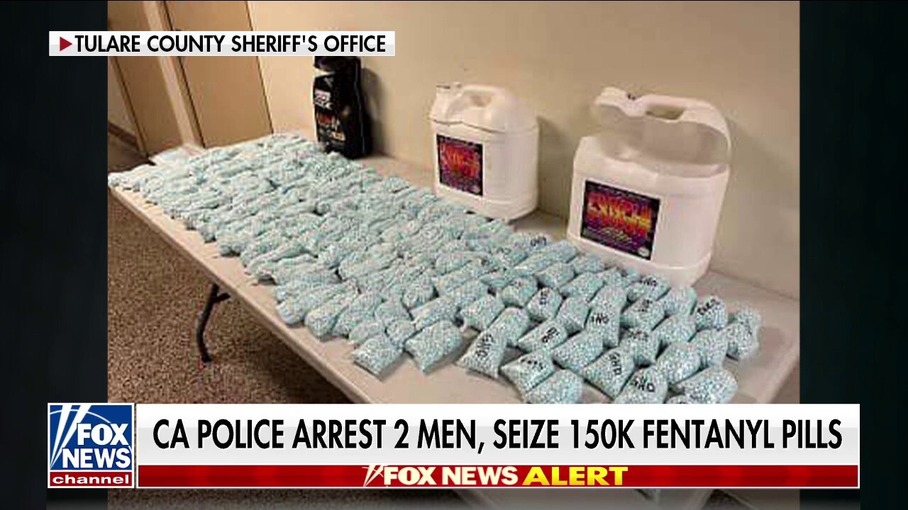 California police seize 150k fentanyl pills as overdose deaths soar
