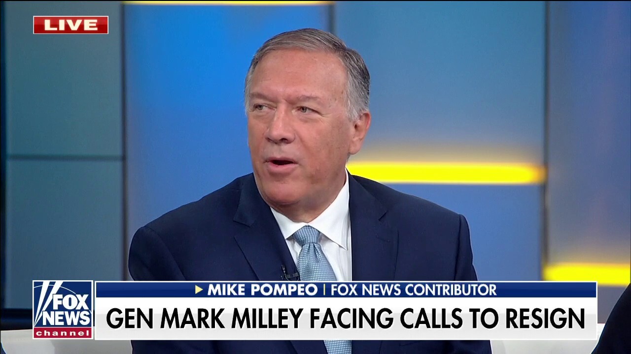  Mike Pompeo: General Milley will need to be held accountable for the phone calls to China