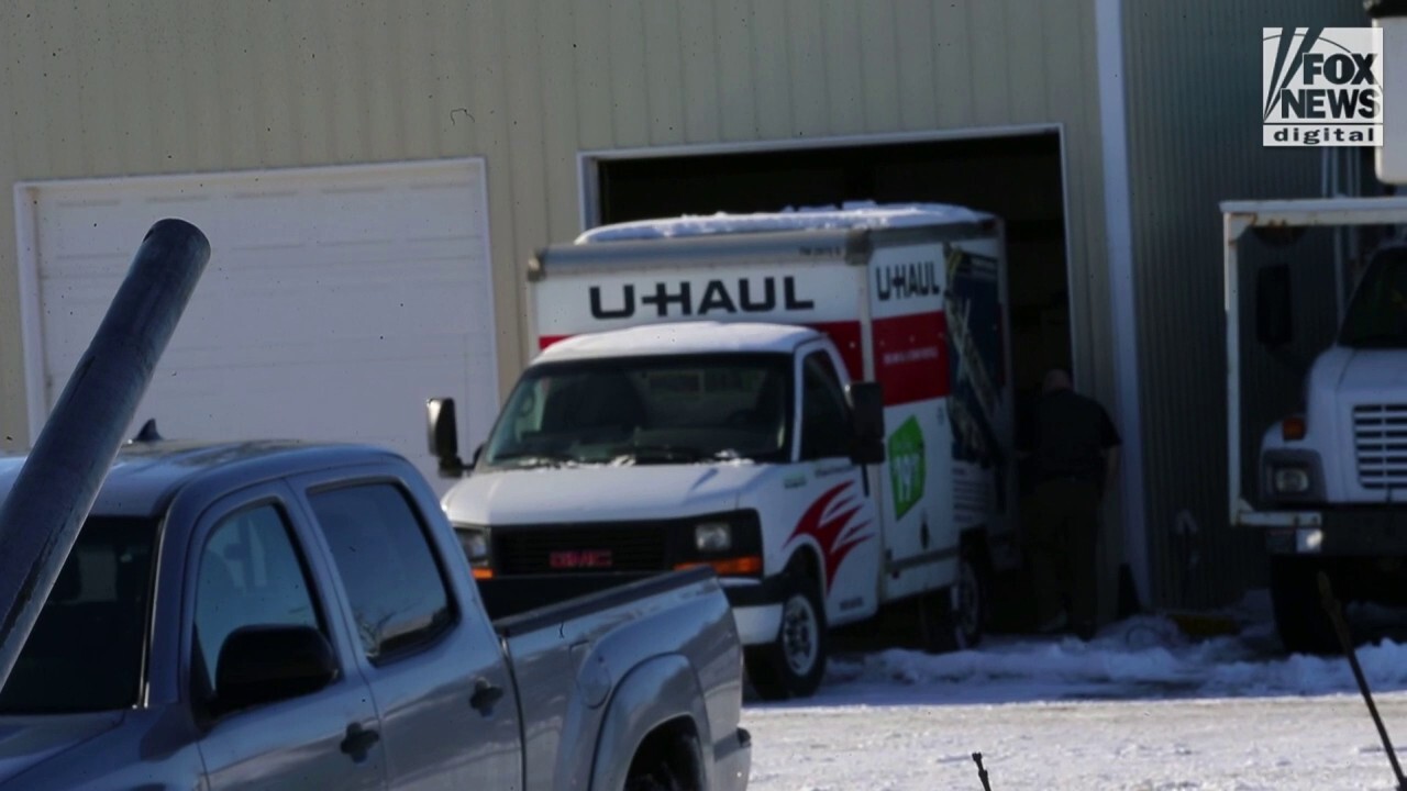 Police move the belongings of four slain University of Idaho students into a storage facility