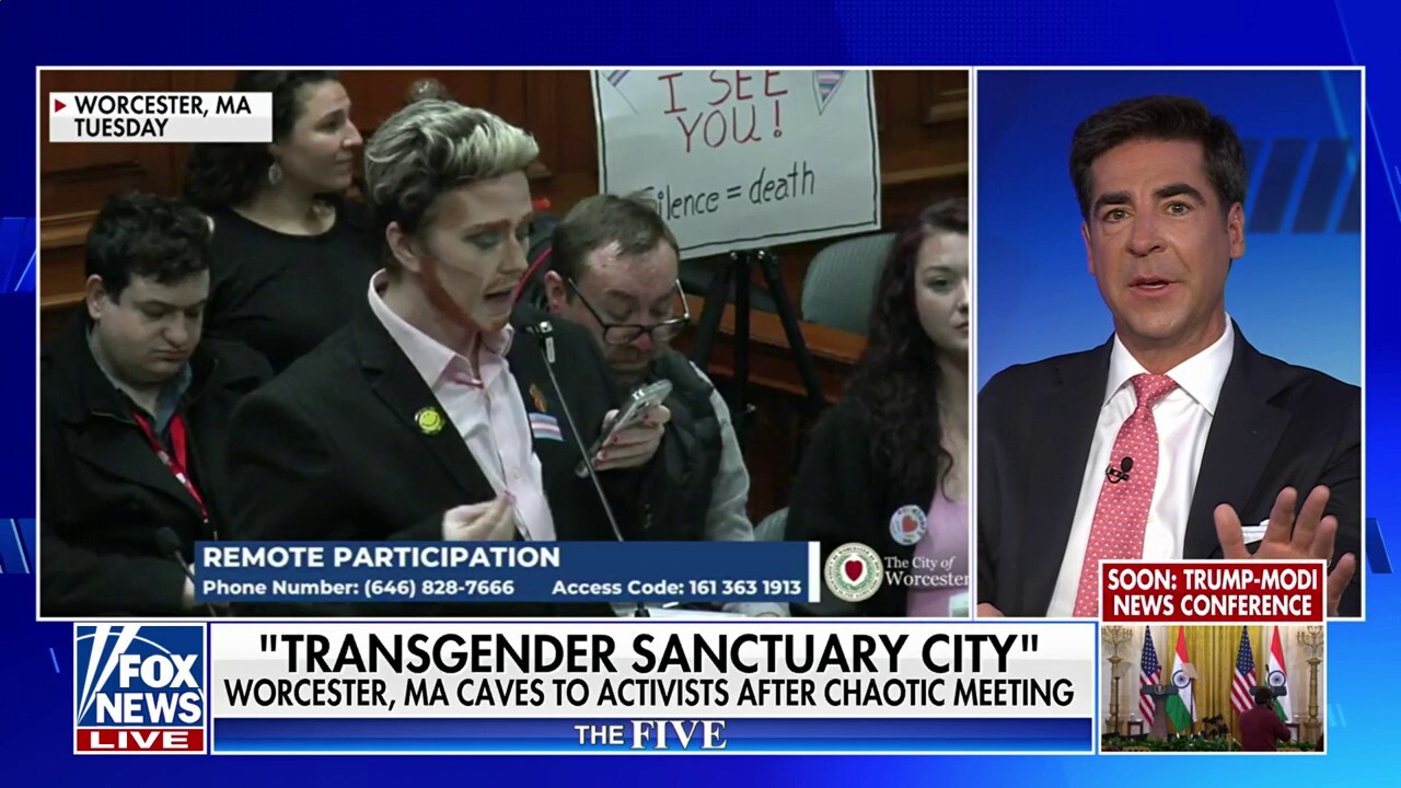 Transgender activist displays are 'not a civil rights movement': Jesse Watters