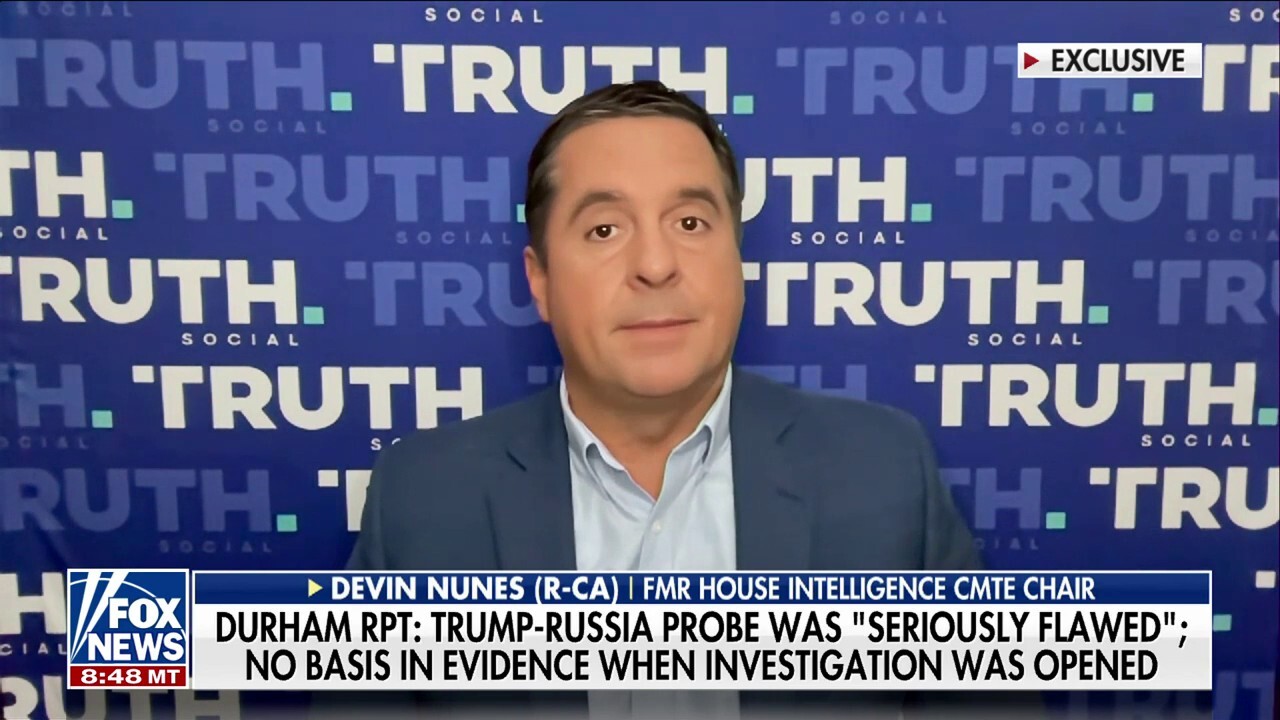 Durham report release revealed a failed 'stunt' by the Hillary Clinton campaign: Devin Nunes