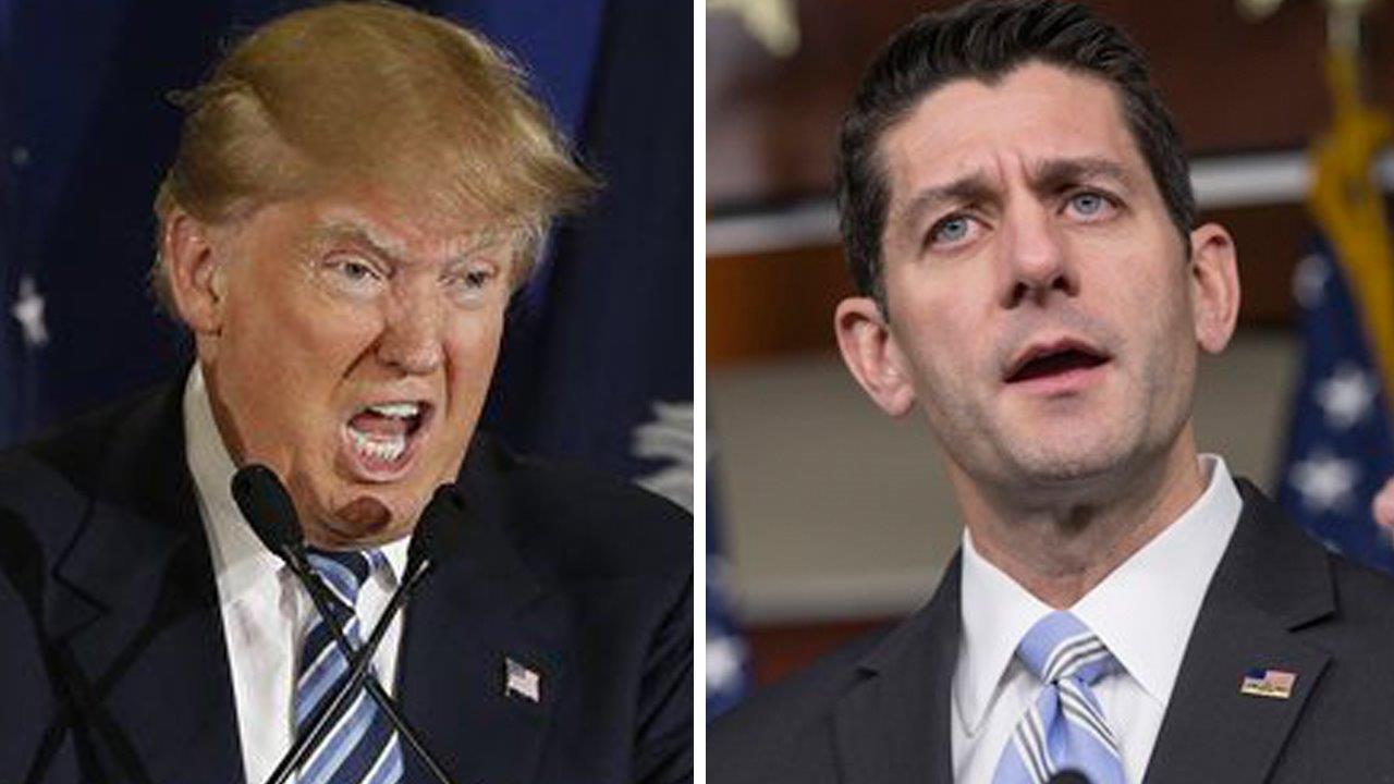 Trump, Ryan playing political chess: Who has the edge?