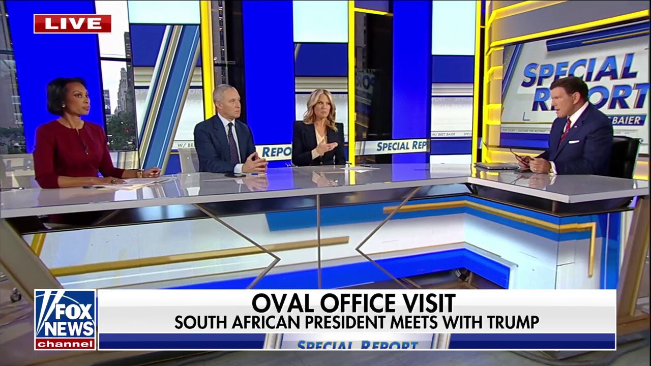 ‘All-Star’ panelists Harold Ford Jr., Martha MacCallum and Harris Faulkner discuss President Donald Trump’s meeting with South African President Cyril Ramaphosa on ‘Special Report.’