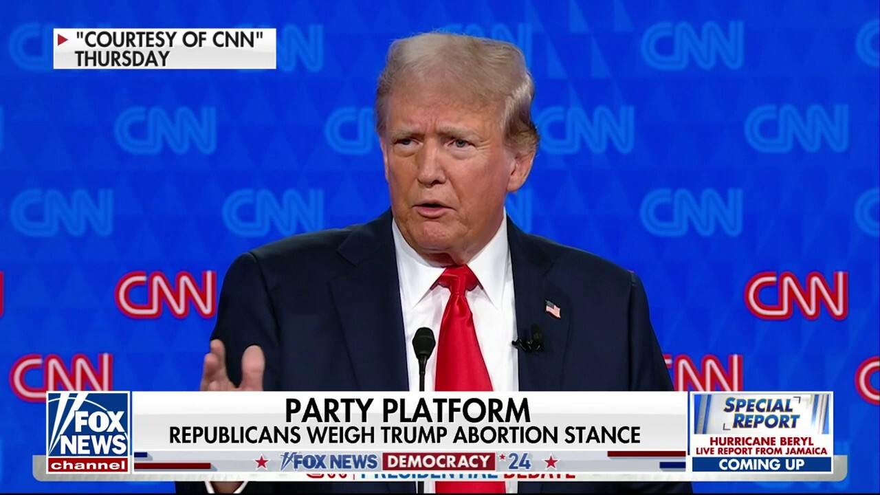 Trump's stance on abortion could spark a fight at the RNC