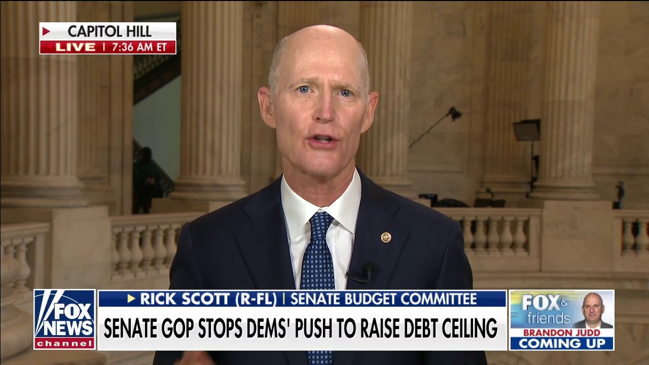 Senate GOP stop Democrats from pushing to raise debt ceiling