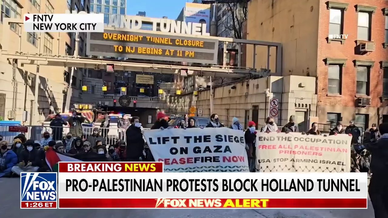 Anti-Israel protesters block NYC bridges, tunnels during prime travel times