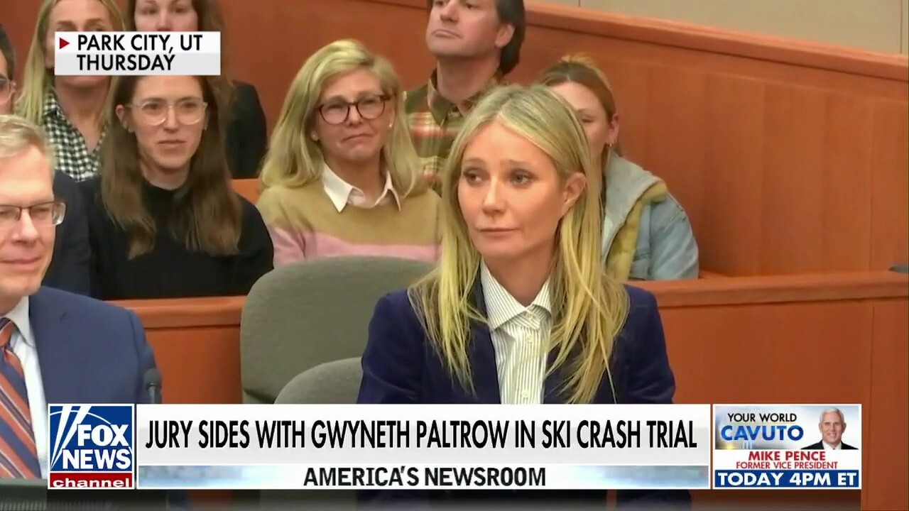 Gwyneth Paltrow to receive $1 in ski crash trial win