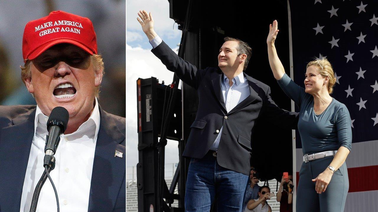 Why is Donald Trump going after Ted Cruz's wife?