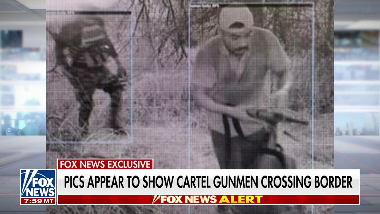 Fox obtains pictures of alleged cartel gunman crossing US border illegally