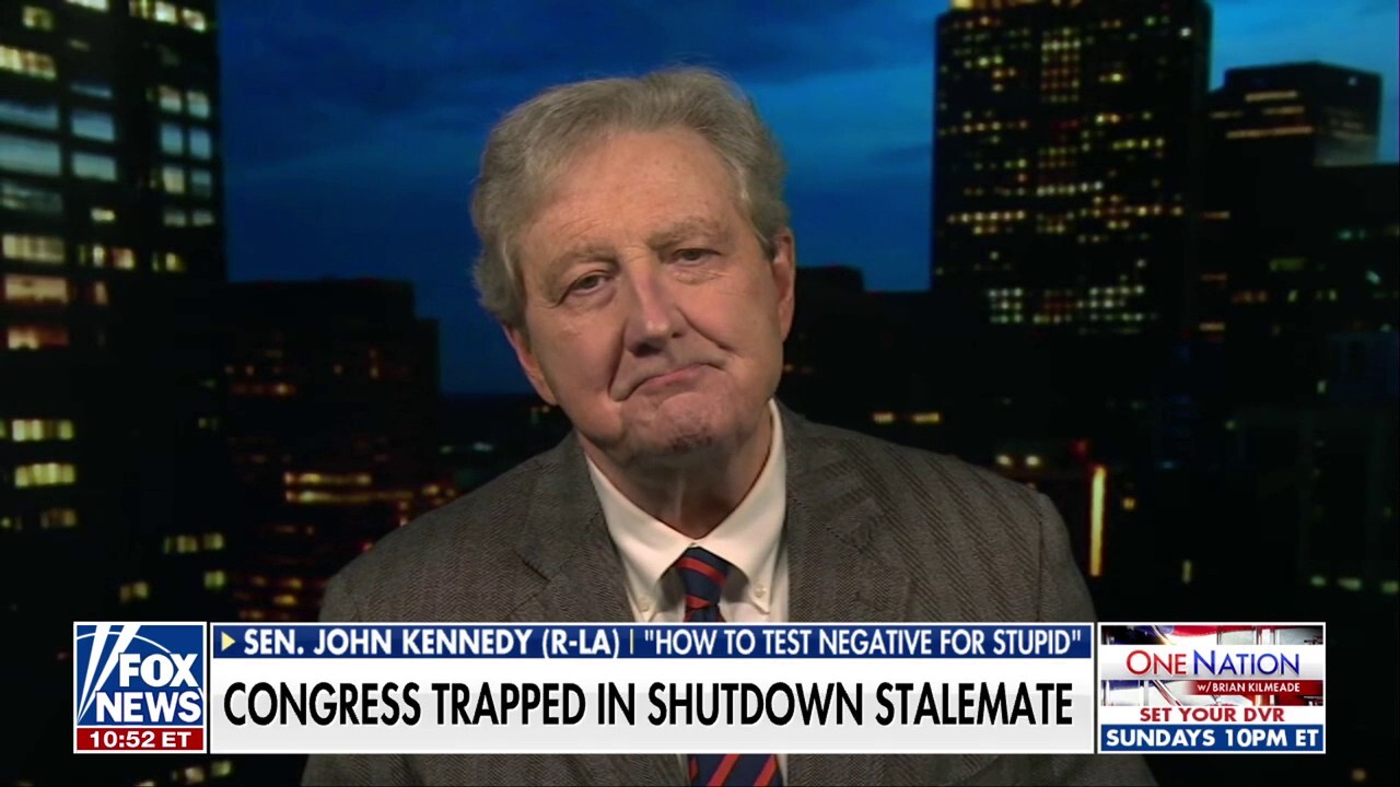 Sen. John Kennedy roasts Senate amid shutdown stalemate: ‘Like the game room in a mental hospital’