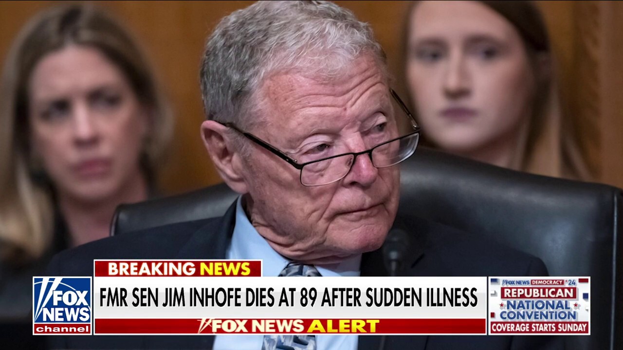 Former Oklahoma Sen. James Inhofe dead at 89