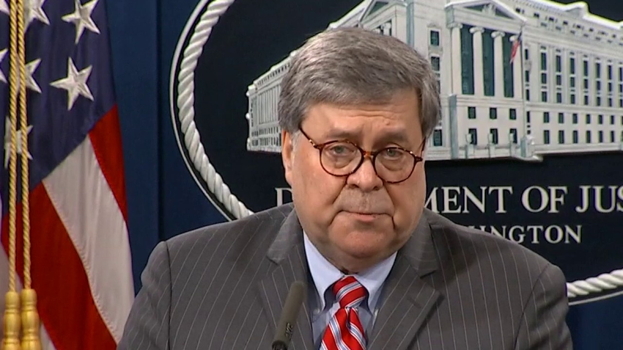 Attorney General William Barr does not expect criminal probe of Obama, Biden
