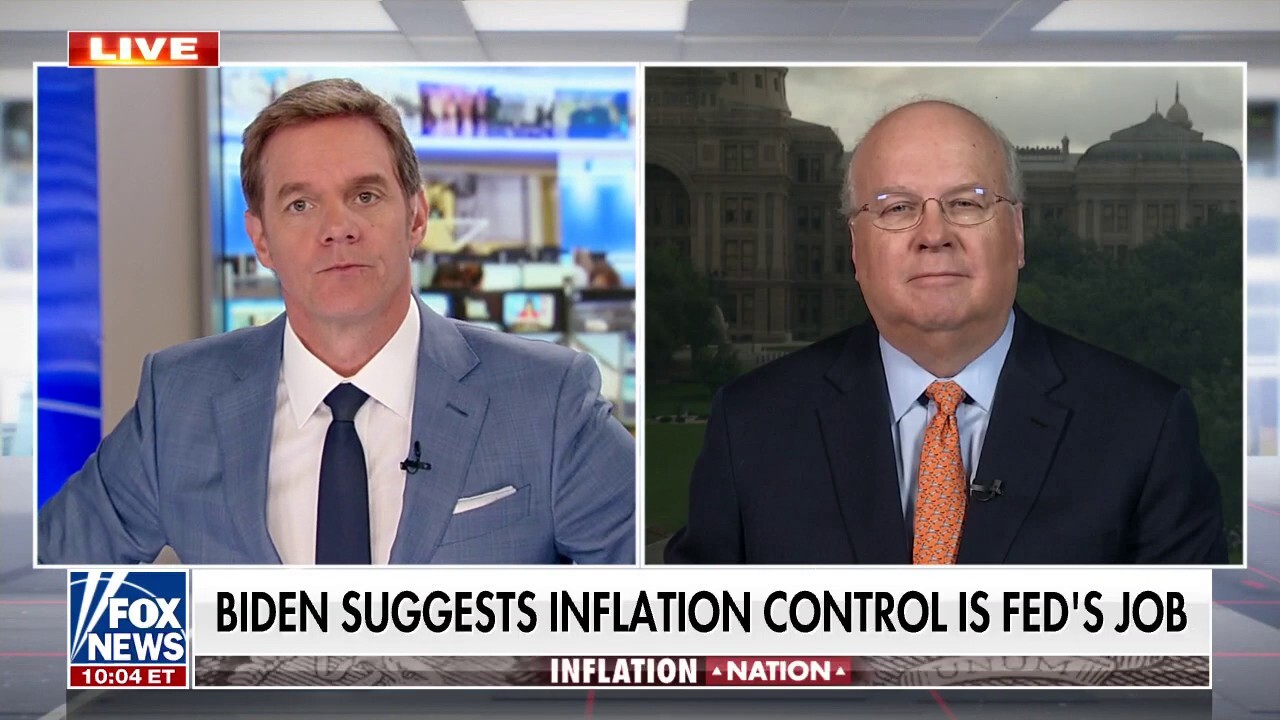 Karl Rove rips Biden inflation plan: He wants a political talking point