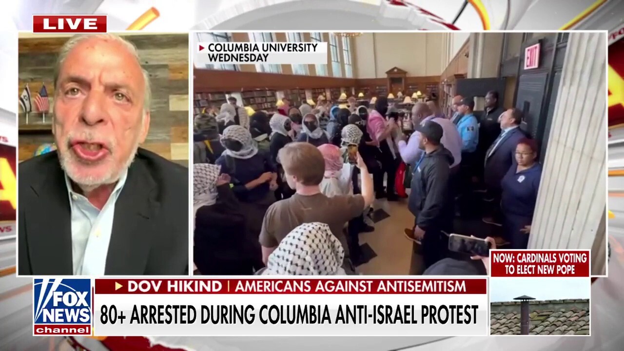 More than 80 anti-Israel protesters arrested at Columbia 