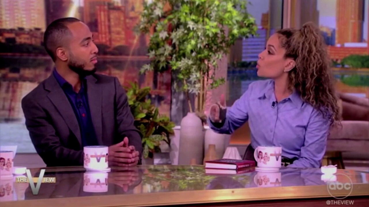 'The View' co-host spars with author arguing for a 'colorblind America'