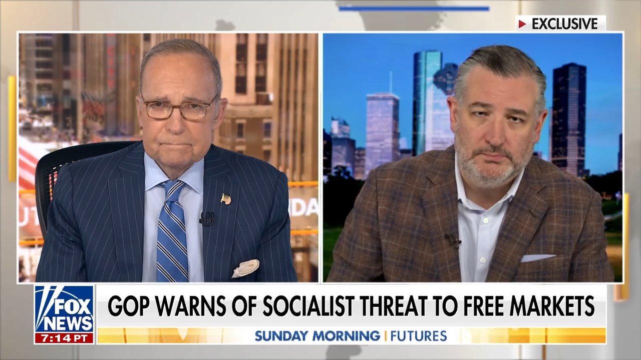 Ted Cruz blasts Dems over calls to ‘dismantle capitalism'