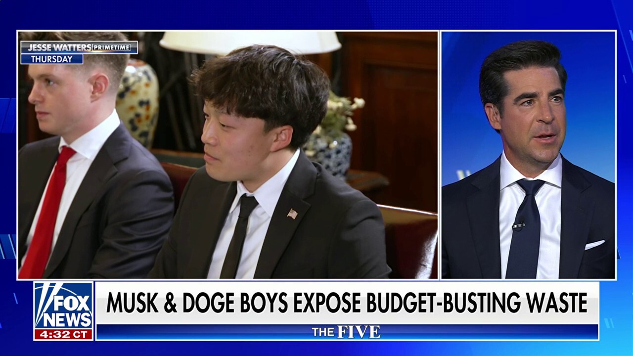 Jesse Watters lauds the younger DOGE team members as ‘articulate’ and ‘serious’