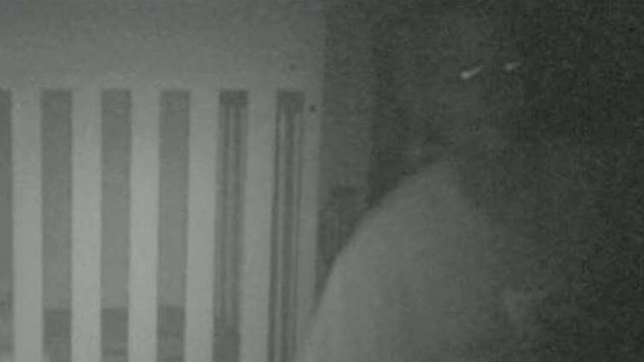 Baby monitor captures frightening image of an intruder