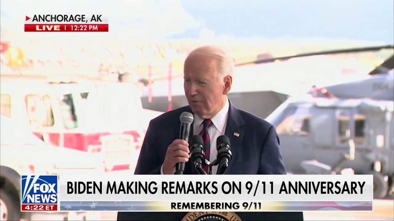 Biden opens 9/11 comments with a joke