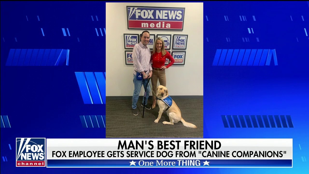 Fox employee gets service dog from Canine Companions 