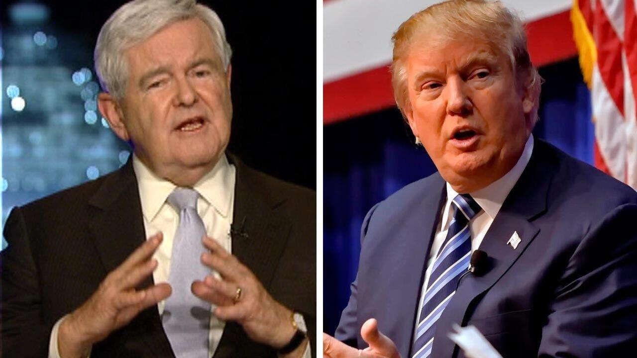 Gingrich: Trump would face trouble in one-on-one race