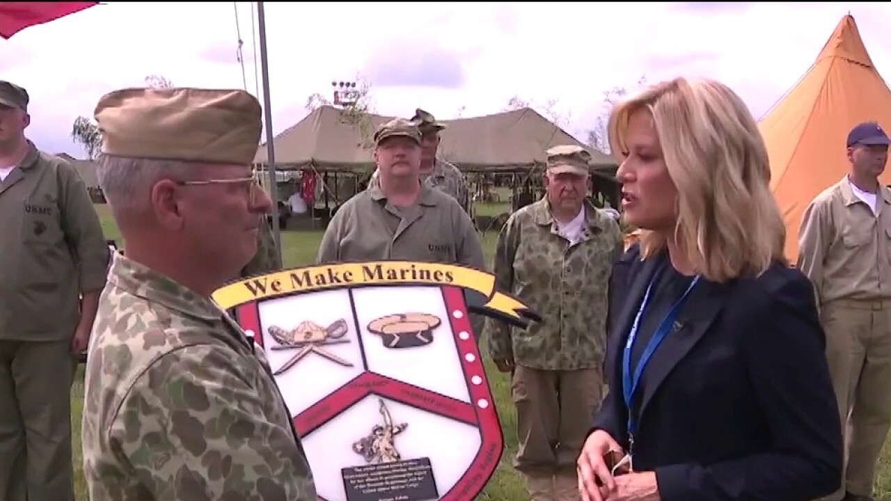 Us Marines Honor Martha Maccallum For ‘unknown Valor Fox News Video