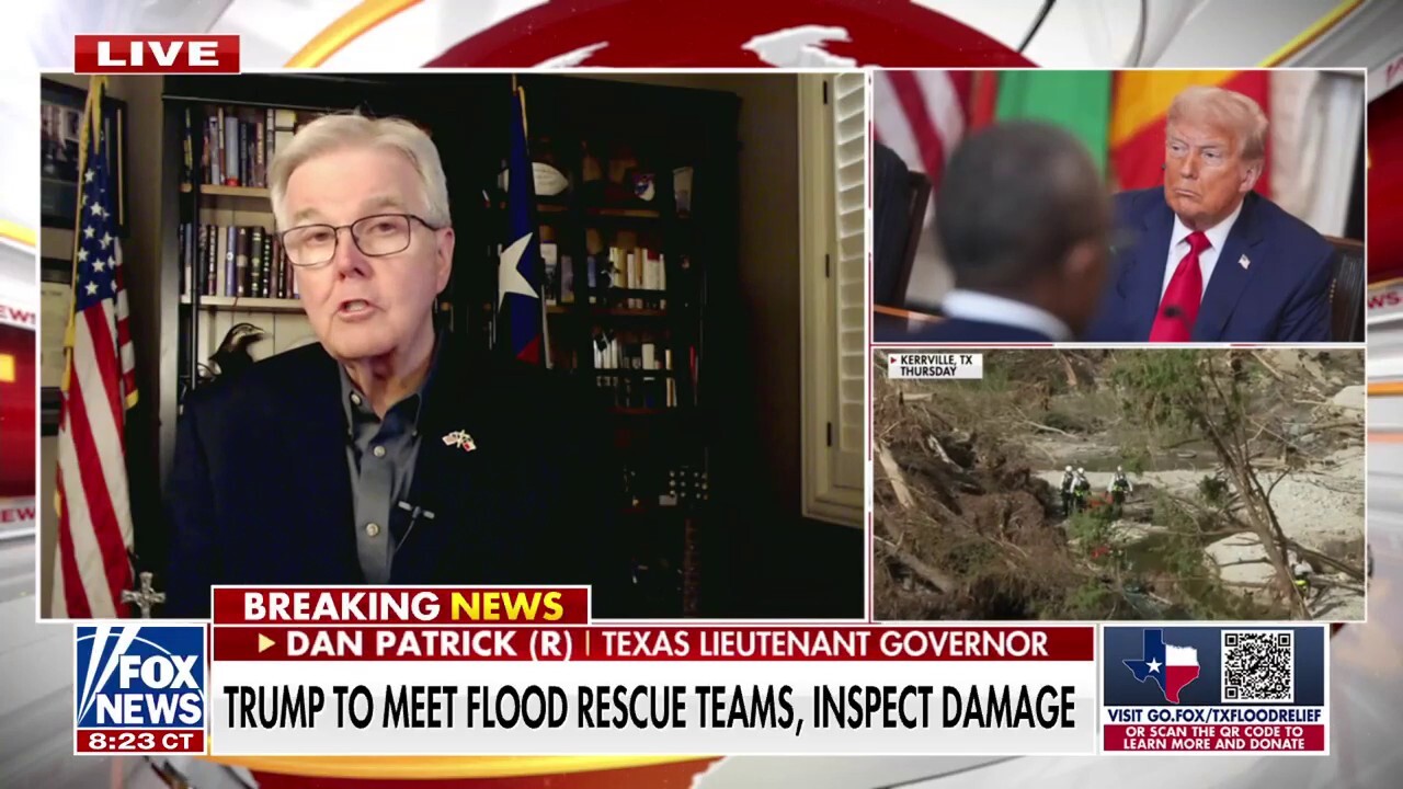 Texas lt. gov. vows to fix 'tragic' flood damage: 'Faith gets us through'