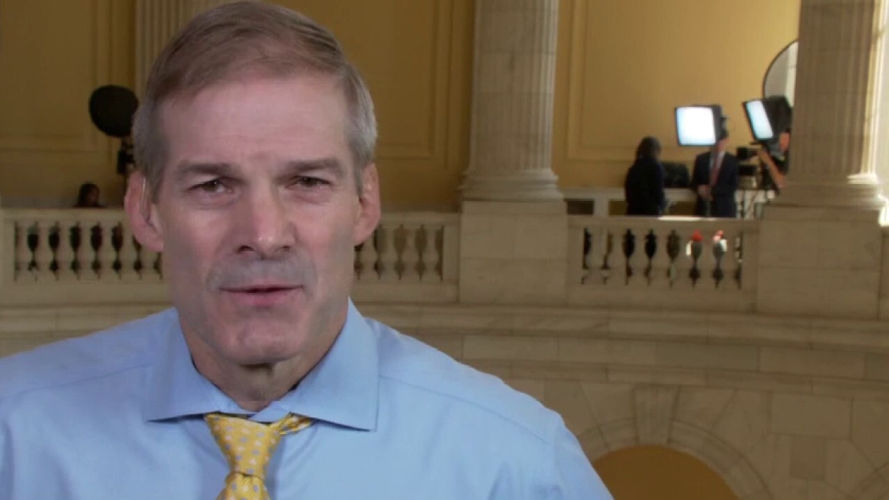  Rep. Jim Jordan weighs in on Nancy Pelosi's Jan. 6 commission