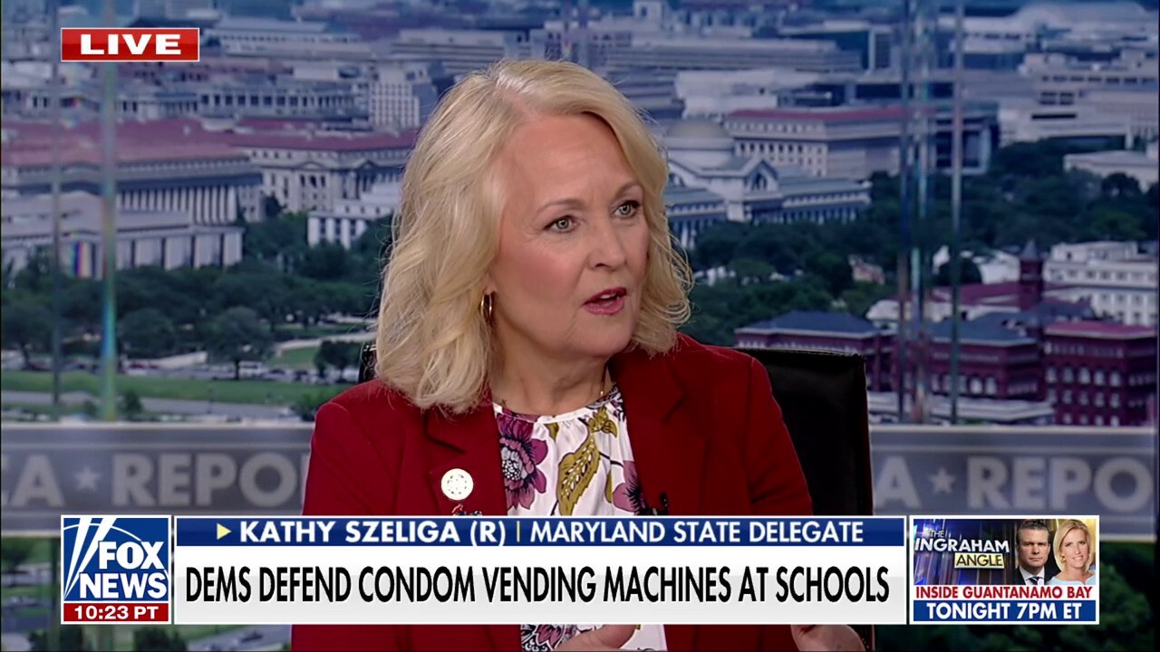 Maryland lawmaker shocked by blue state’s push to allow condom vending machines in public schools